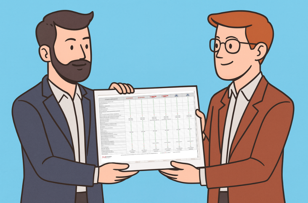 comparativo seguros comunidad