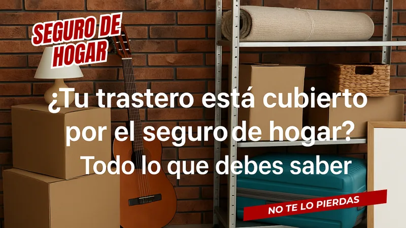 ¿Tu trastero está cubierto por el seguro de hogar? Todo lo que debes saber