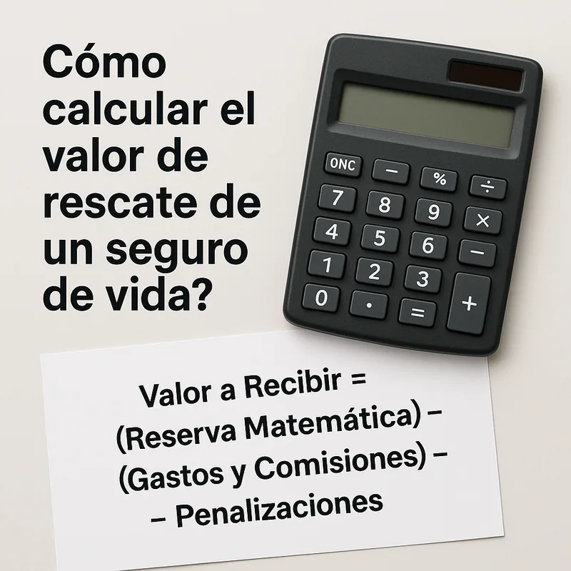 Cómo calcular el valor de rescate de un seguro de vida