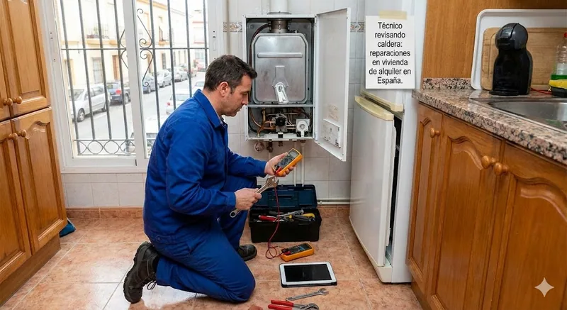 Quién paga las reparaciones en un piso de alquiler