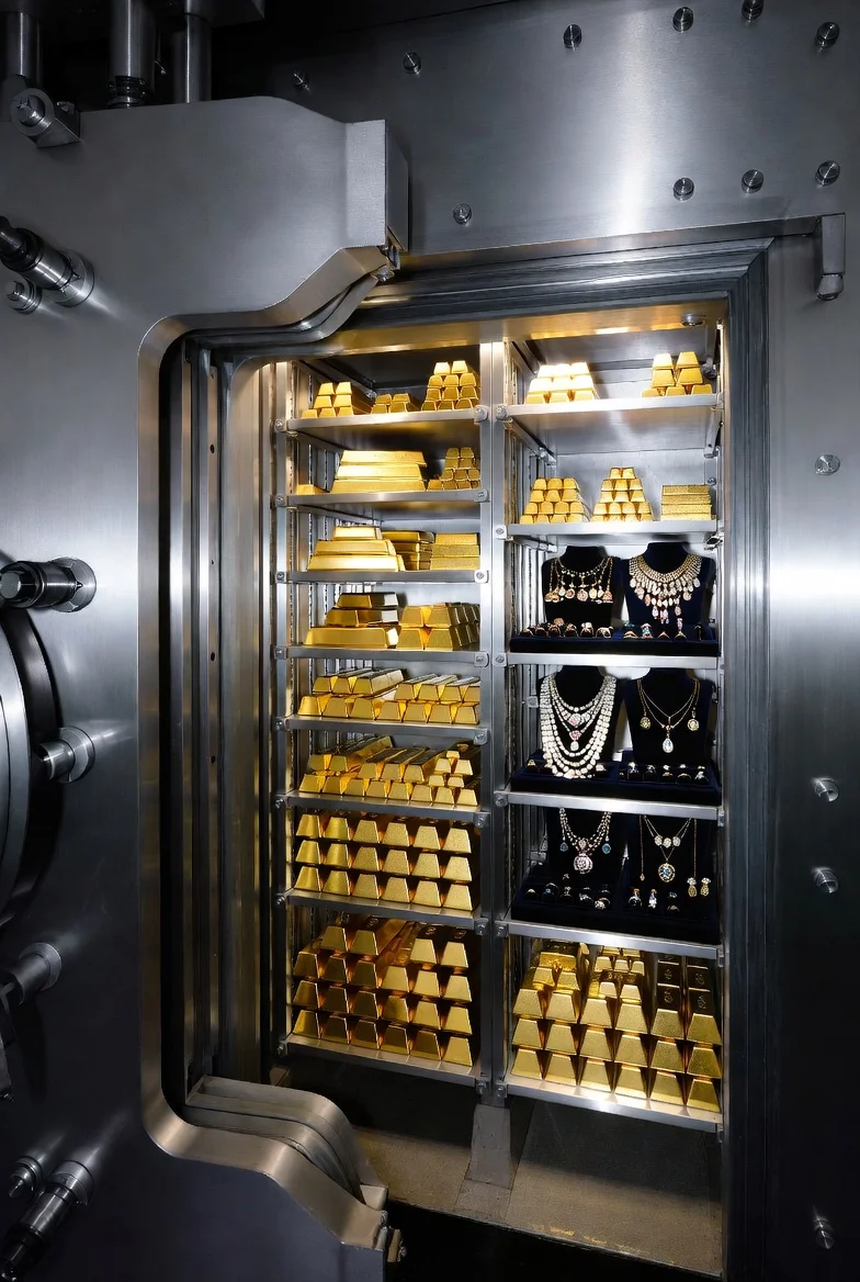 Caja fuerte de alta seguridad para guardar joyas y relojes de colección — cobertura específica en domicilio