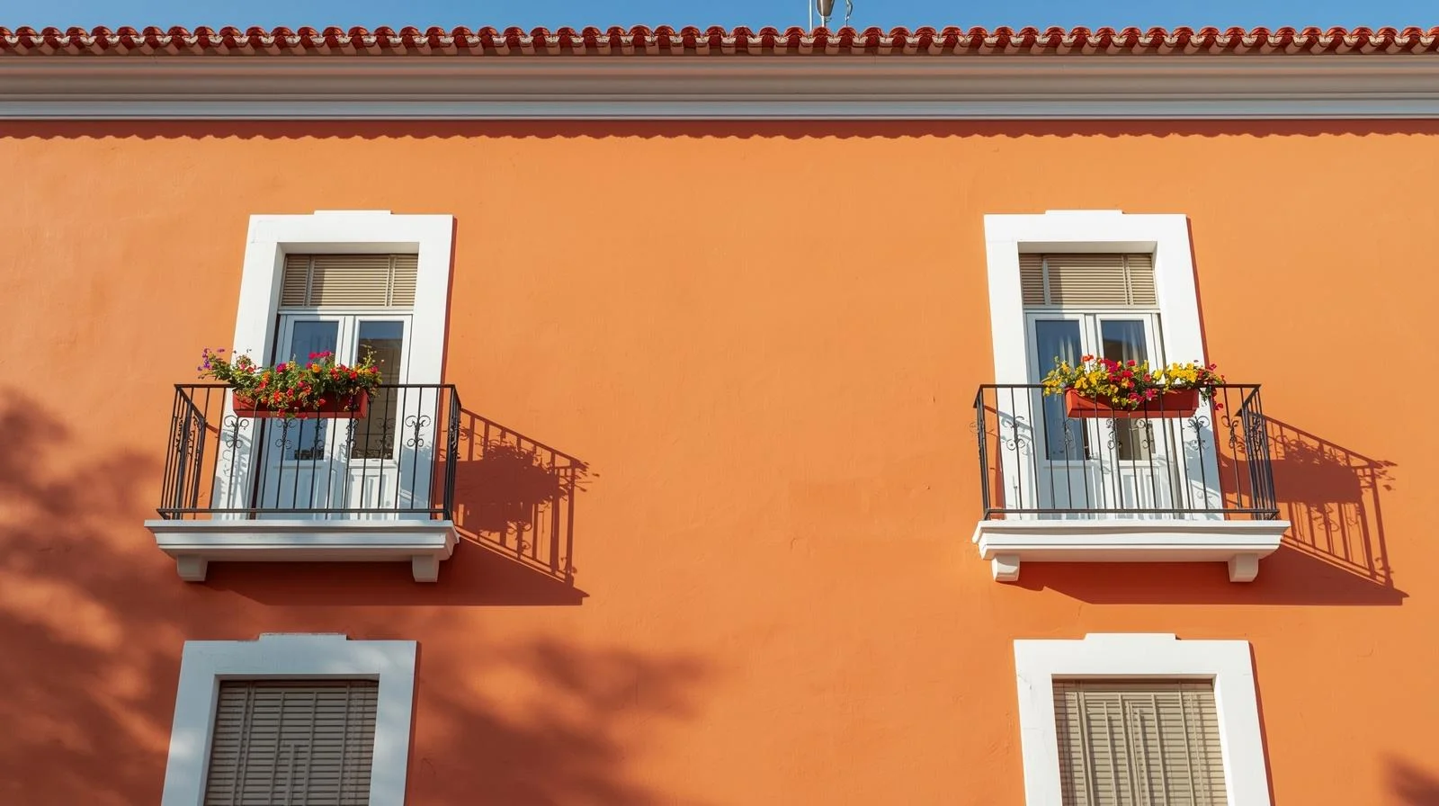 Fachada de edificio de comunidad con acabado uniforme tras reparación estética integral