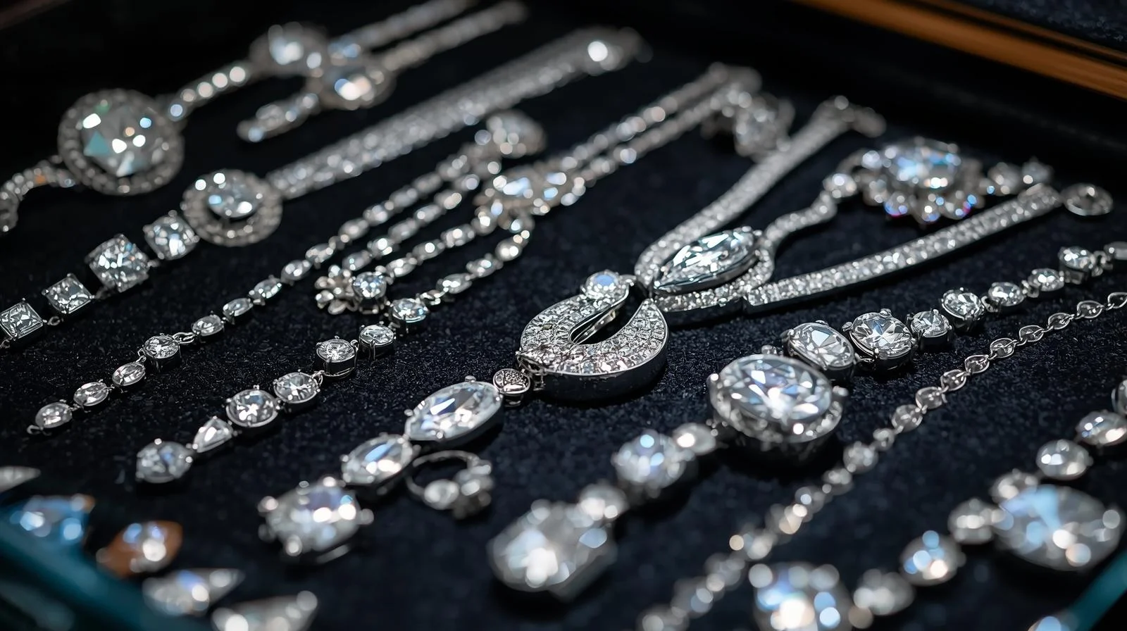 Joya de alto valor dentro de estuche de seguridad